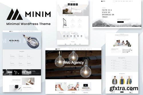 Minim - Minimal Wordpress Theme X4ECKGL