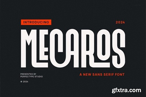 Mecaros Modern Ligature Sans Serif Font MKDRDHV