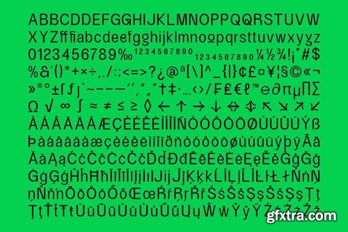 Renaisans Grotesk - Sans Serif Display Typeface B47N2CG