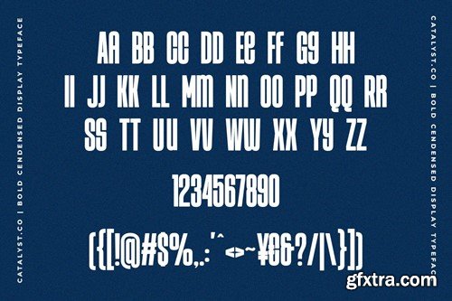 Giesof Bold Condensed Display Font 2ZVAKK9