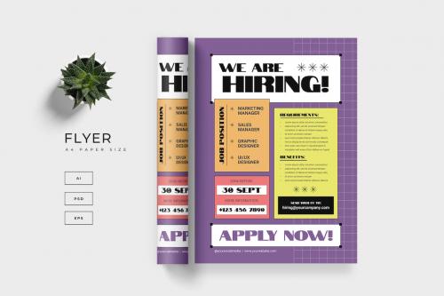 Flyer Job Hiring