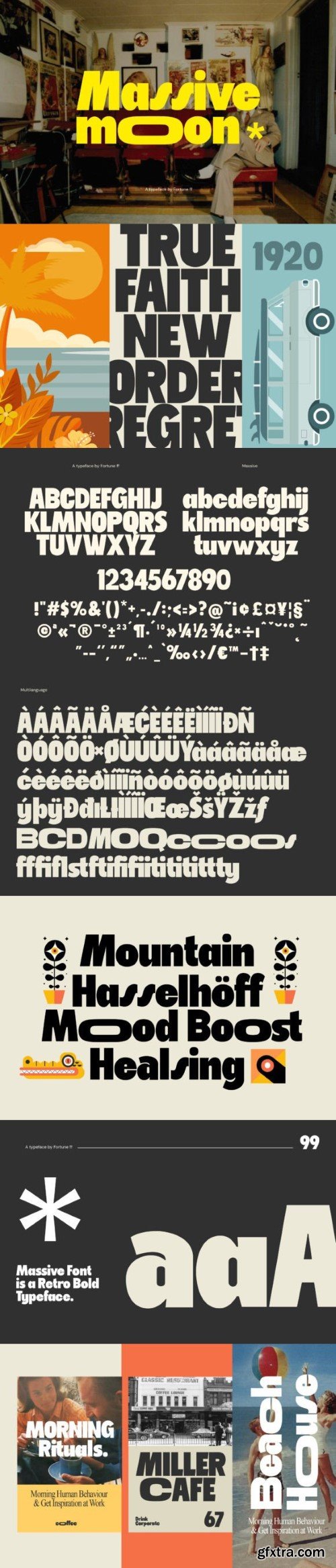 Massive Moon Font