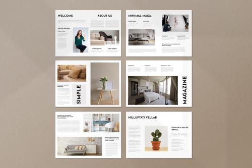 Minimal Magazine Template