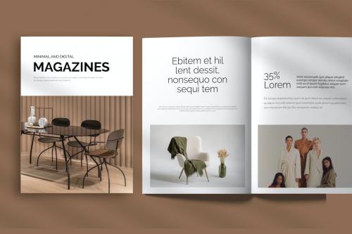 Minimal Magazine Template