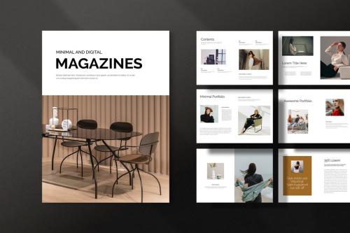 Minimal Magazine Template