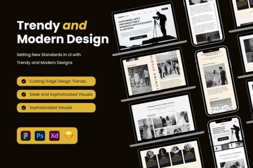 Lumina Studio - Photography Studio Landing Page