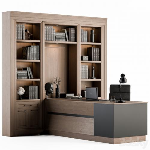 Office Furniture - T-Desk Manager Set 28