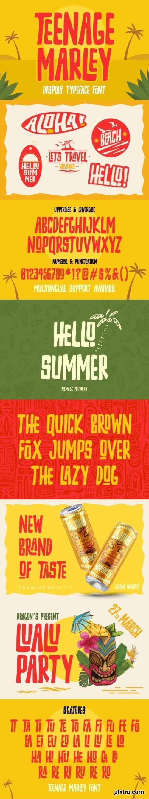 Teenage Marley Font