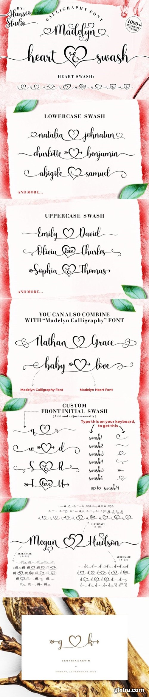 Madelyn Heart Font