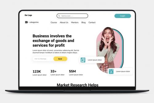 Business Coaching Landing Page