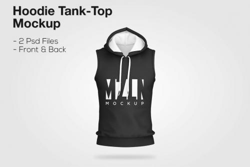 HOODIE TANK-TOP MOCKUP