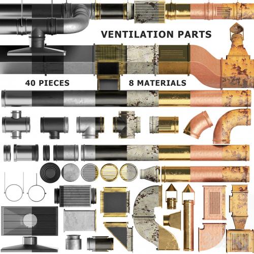 Parts Ventilation System Set 01