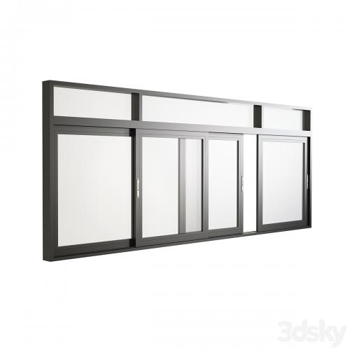 Aluminum Sliding four Doors & Windows