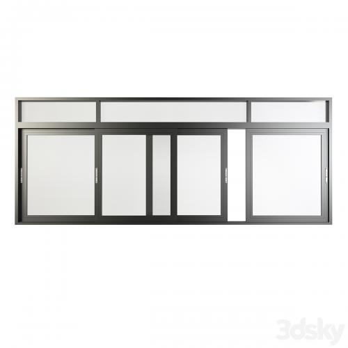 Aluminum Sliding four Doors & Windows