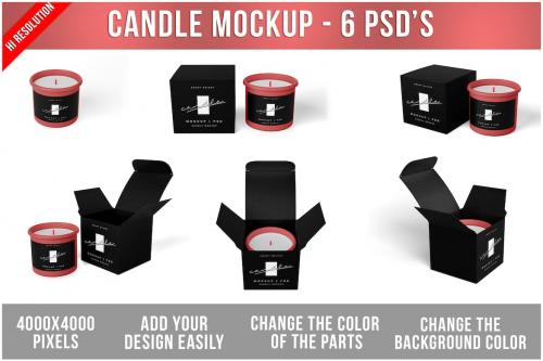 Candle Mockup