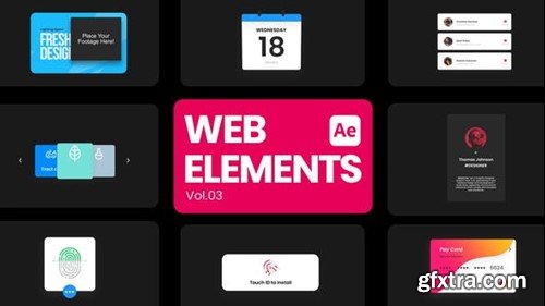 Videohive Web Elements 03 for After Effects 50277720