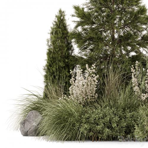 Outdoor Plants Bush Collection -Bush Set 1578