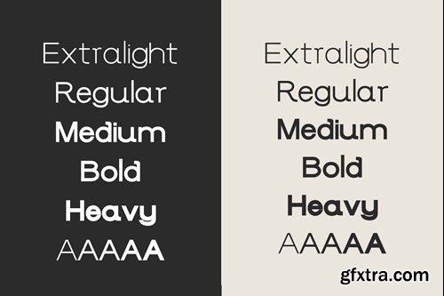 Cozy Gelato Sans | 5 weight Modern Geometric Font 3ULJLMU