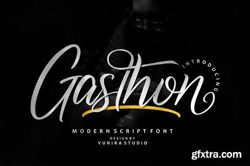 Gasthon - Modern Script SAABCLC