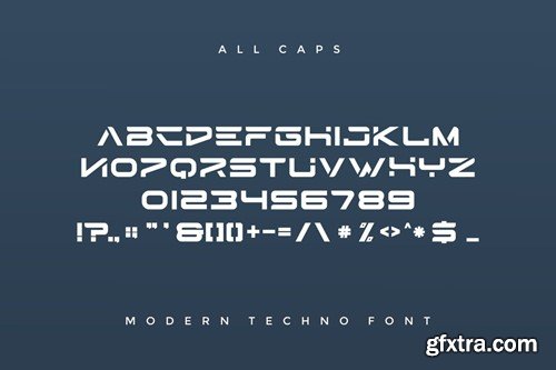 Befrak - Modern Techno Font UF5LAPF