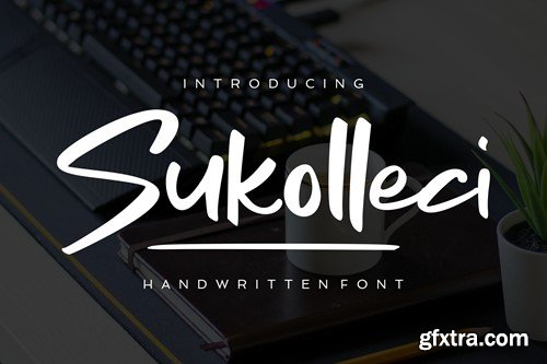 Sukolleci - Handwritten Font FDVY5GH