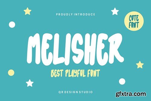 Melisher - Playful Font SC83HUB