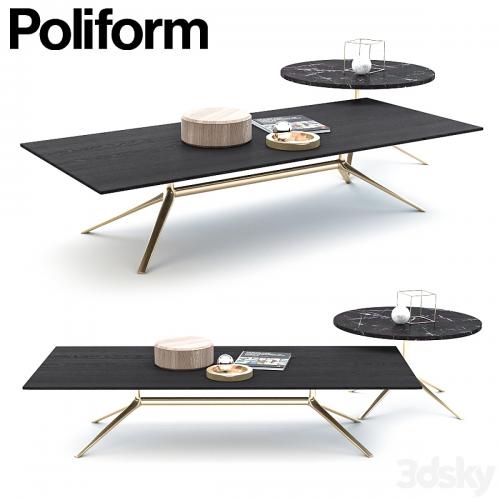 POLIFORM MONDRIAN COFFEE TABLE