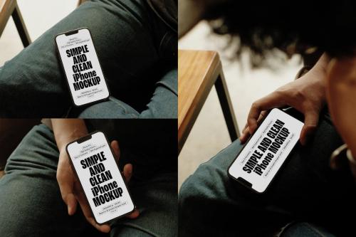 Holding iPhone Mockup 2 - KRV