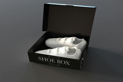 Shoes Box Mockup