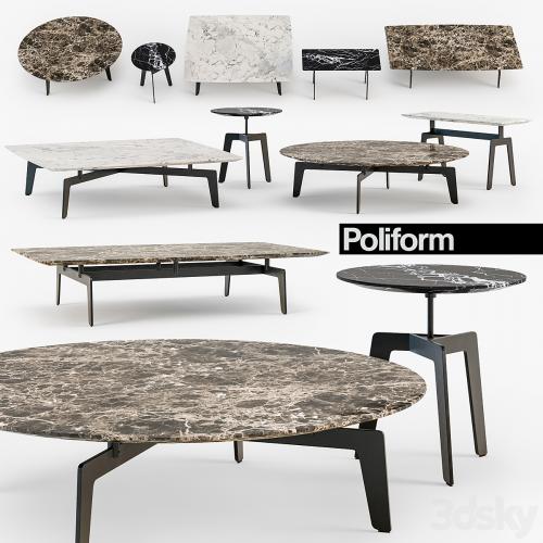 Poliform Tribeca coffee table set