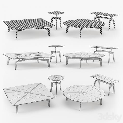 Poliform Tribeca coffee table set