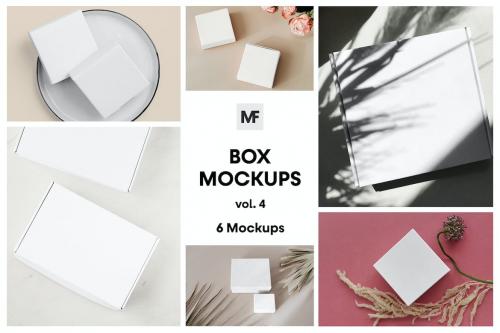 Box Mockups vol.4