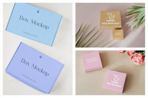 Box Mockups vol.4