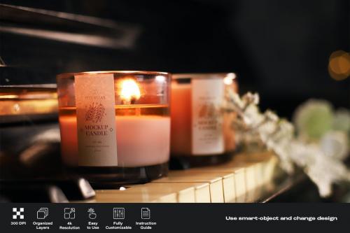 Candle Jar Mockup Set