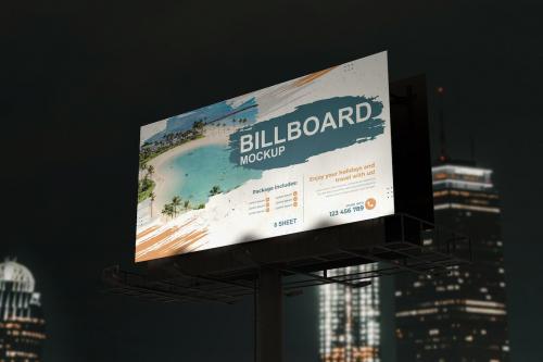 Billboard Mockup 8 Sheet size