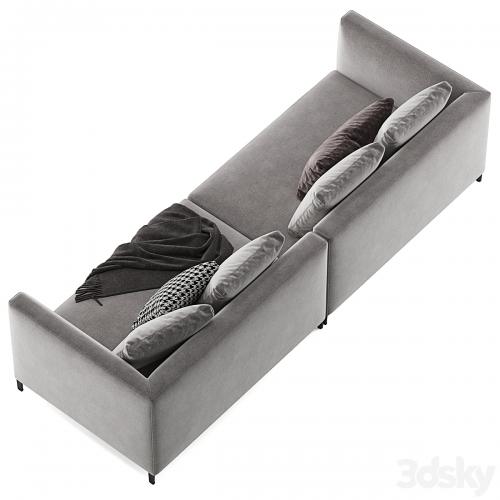 Minotti allen sofa