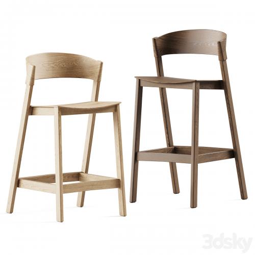 Muuto Cover Counter and Bar Stool