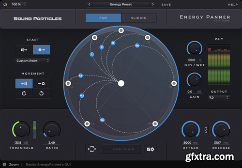 Sound Particles Energy Panner v1.1.5