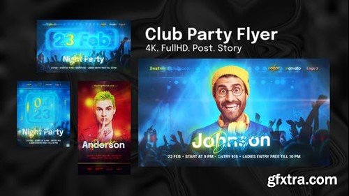 Videohive Club Party Flyer 50267245