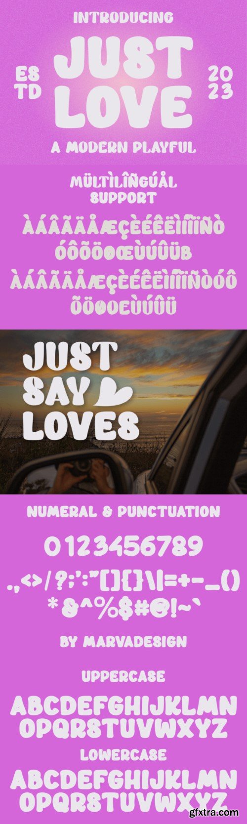 Just Love Font