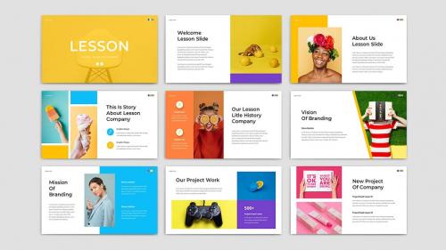 Lesson Powerpoint Template