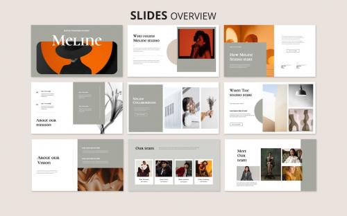 Meline -Company Profile Presentation Template