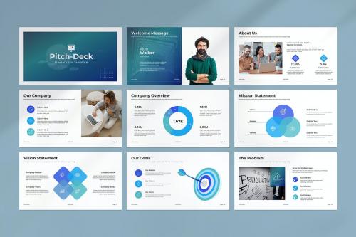 Pitch Deck PowerPoint Template