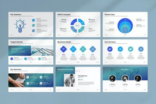 Pitch Deck PowerPoint Template