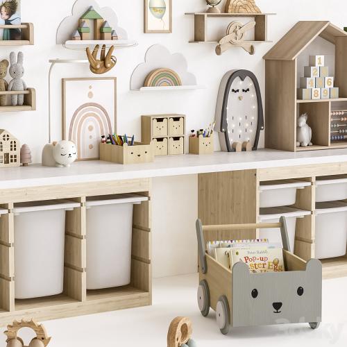 Toys, decor and furniture for nursery 1