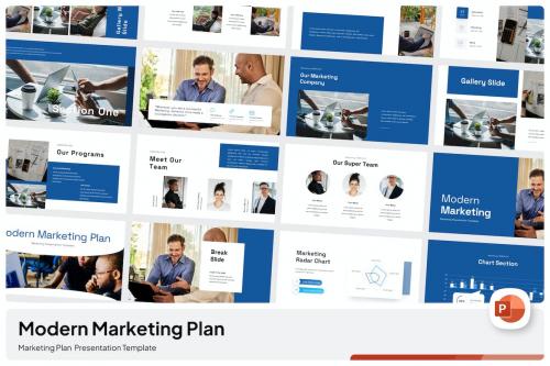 Modern Marketing PowerPoint Template