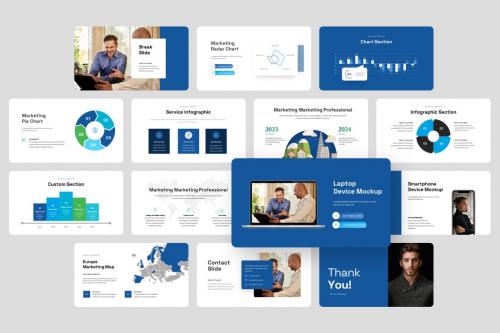 Modern Marketing PowerPoint Template