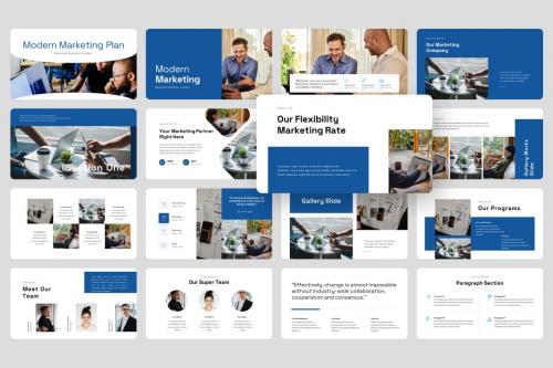 Modern Marketing PowerPoint Template