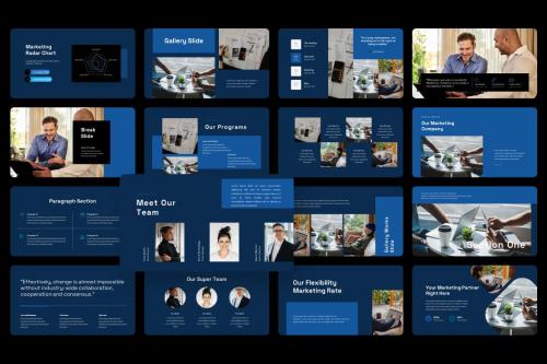 Modern Marketing PowerPoint Template