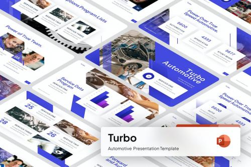 Turbo Automotive PowerPoint Template